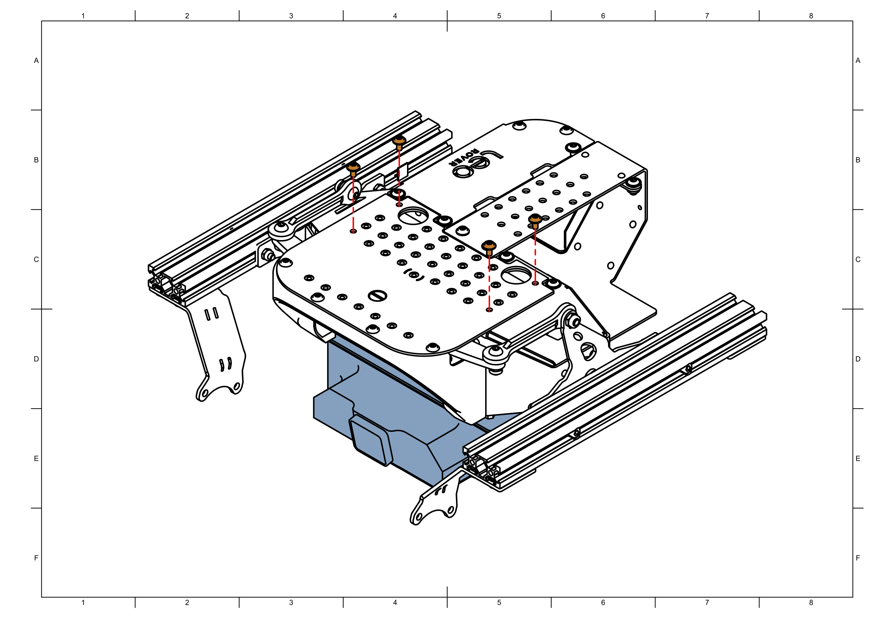Attaching MEB box